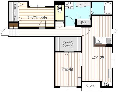 メゾンブランシュ南千田 展開図