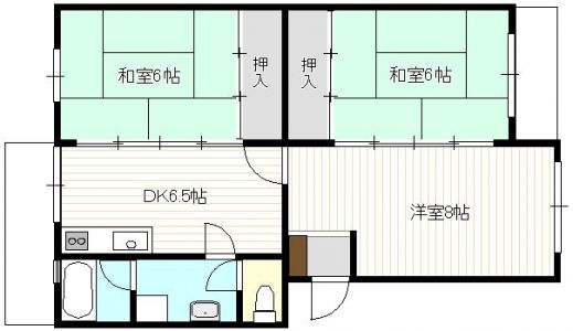 大塚西マンション 展開図